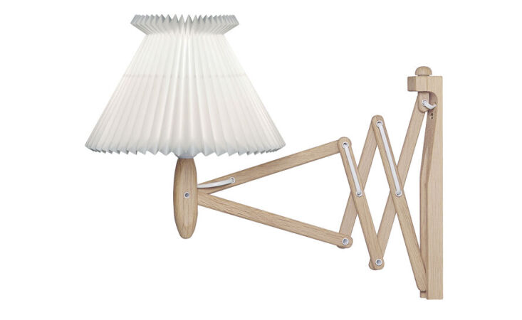 le klint still makes its much copied sax lamp. it\2\17;s available in a  21