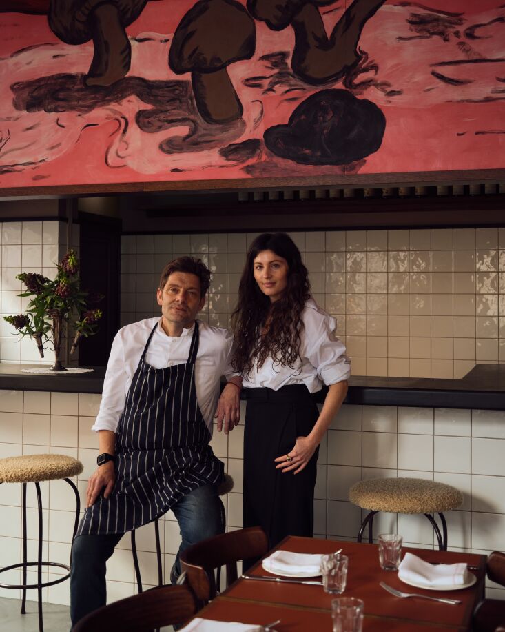 executive head chef daniel watkins and owner irina linovich. 29