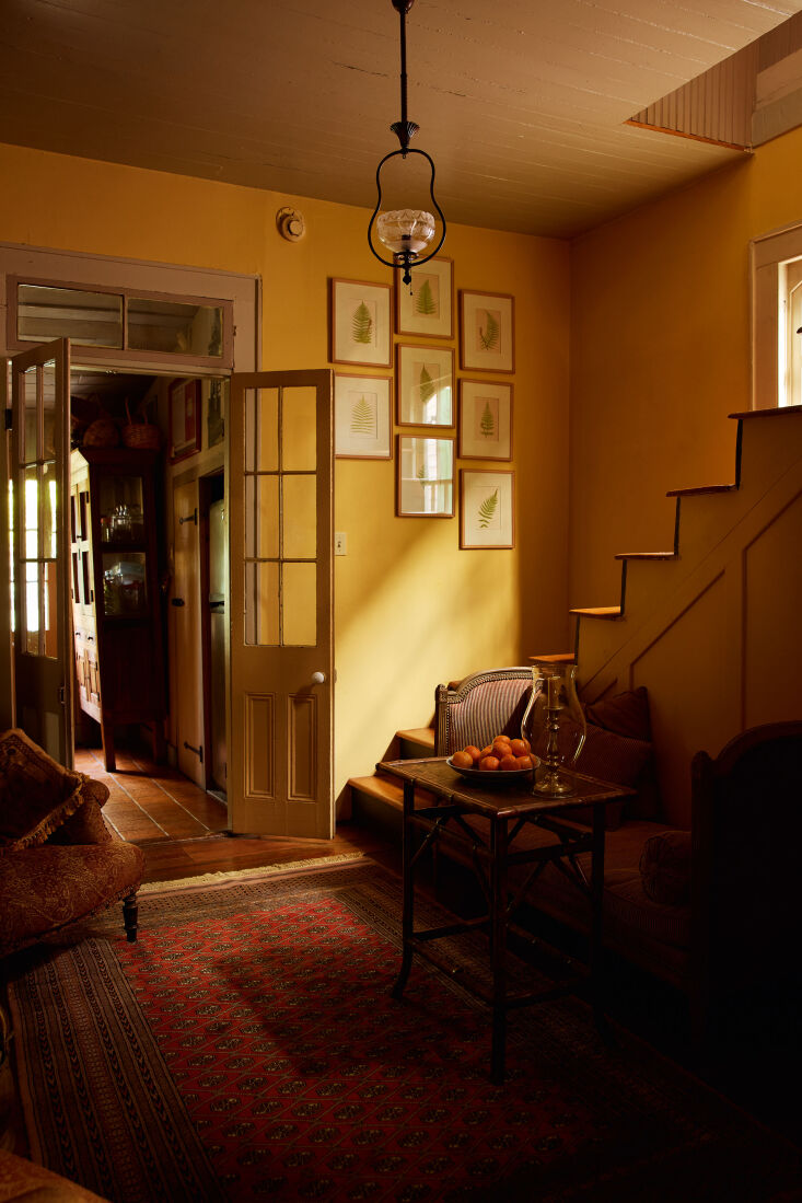 kerry left the cottage\2\17;s simple layout untouched: four equal sized  18