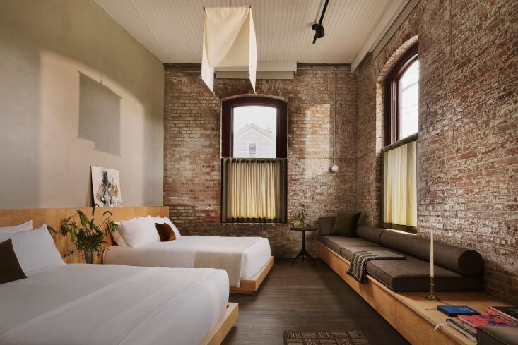 the interiors at pocketbook are eclectic—a mashup of minimalism, shaker influ 18