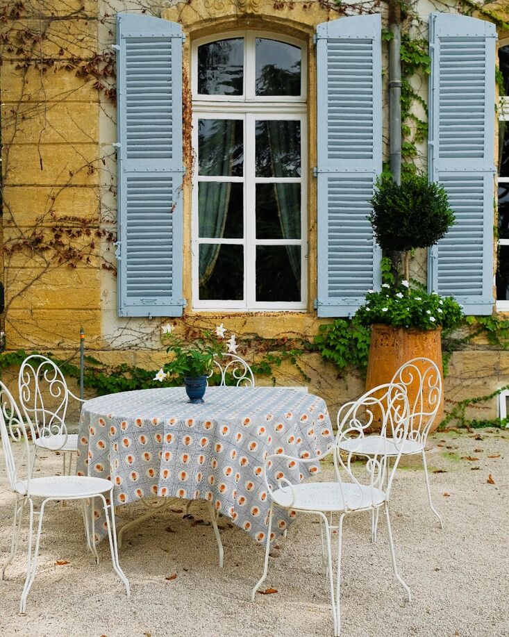 soil to studio\2\17;s namita block printed tablecloth (see below for sal 17