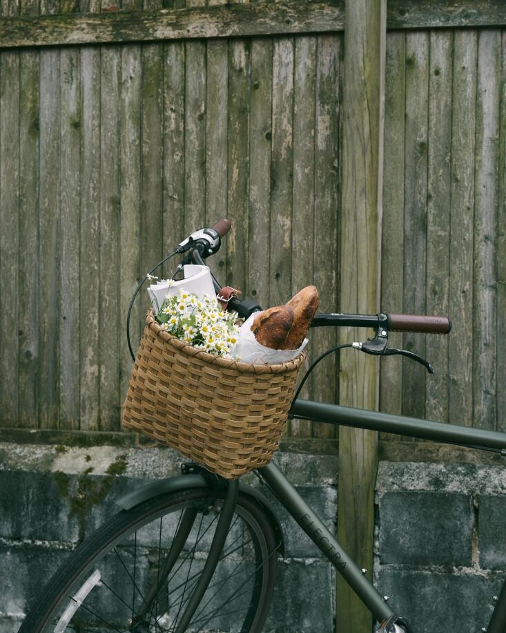 there is something deeply nostalgic and delightful about a bike basket. if you  17