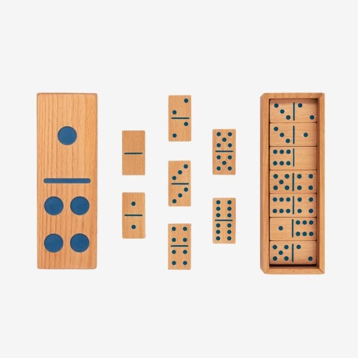 from etsy, the colorburst wooden domino set is currently marked down from \$57  21