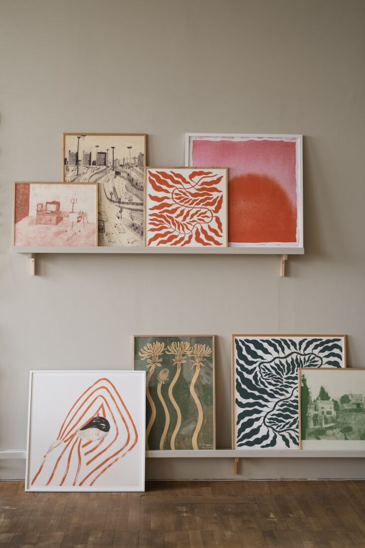 Hermosa pequeña tienda de arte a la venta en la hilandería Lindom en Suecia 85