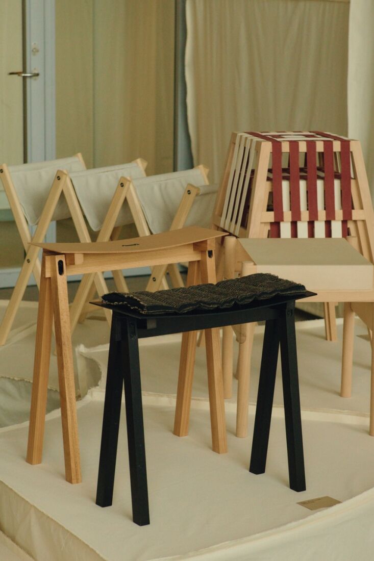 taburete diseñado por la real academia danesa en 3daysofdesign, foto de matteo bellomo 38