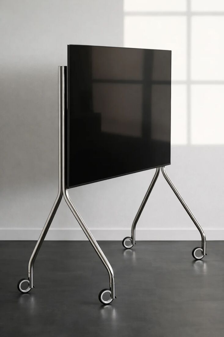 the studio lima y stand tv holder from on shelf is currently on sale for \$445 18