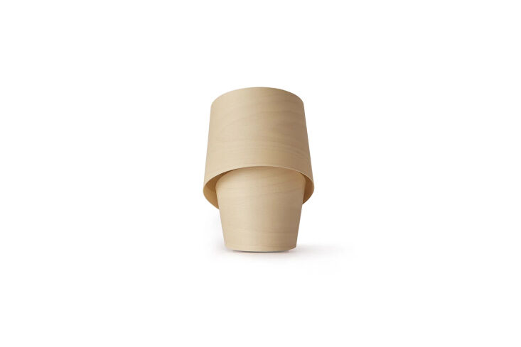 the lzf tiny table lamp comes in natural beech (shown), cherry, or various colo 23