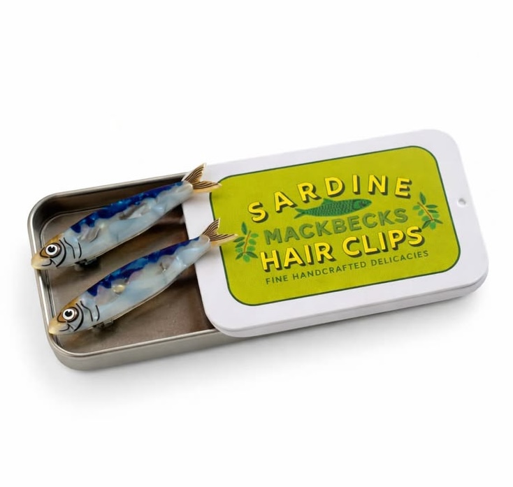 mackbecks sardine barrette set via faire 7