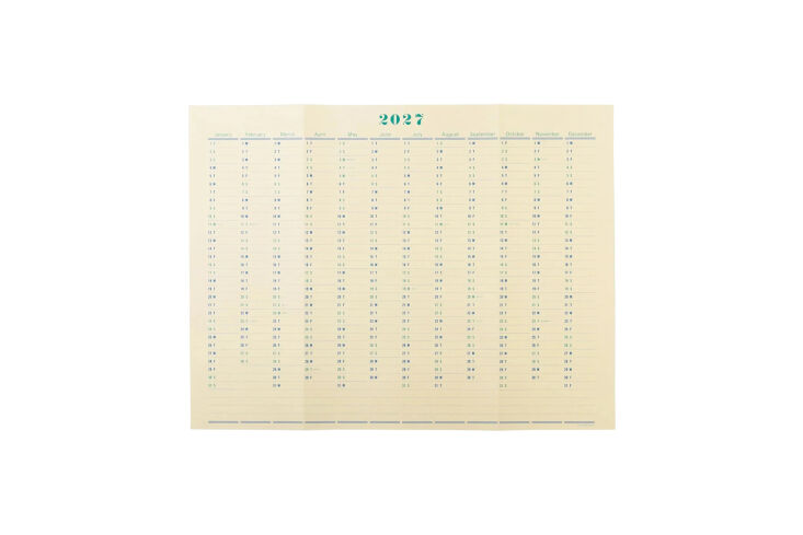 postalco 2027 wall calendar 4