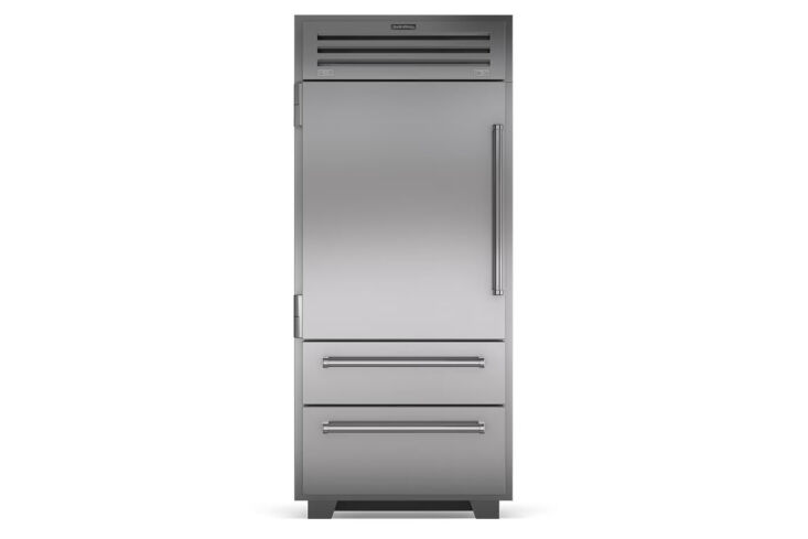 subzero 36 inch pro refrigerator freezer pro3650lh 15