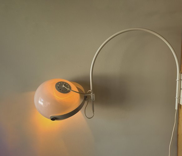 ooh, the midcentury space age arc mushroom wall lamp by dijkstra lampen is \$83 20