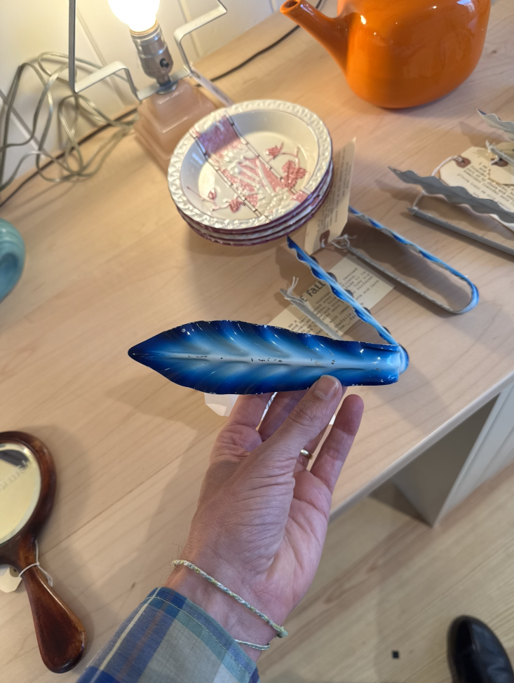 \2\20;recently, i was taken by these electric blue curtain tiebacks from 34