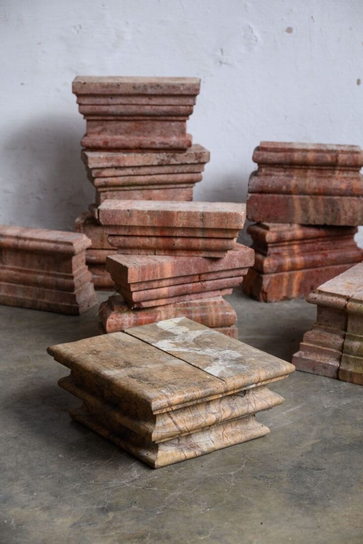 stone plinths from a west london building also await at retrouvius. 18