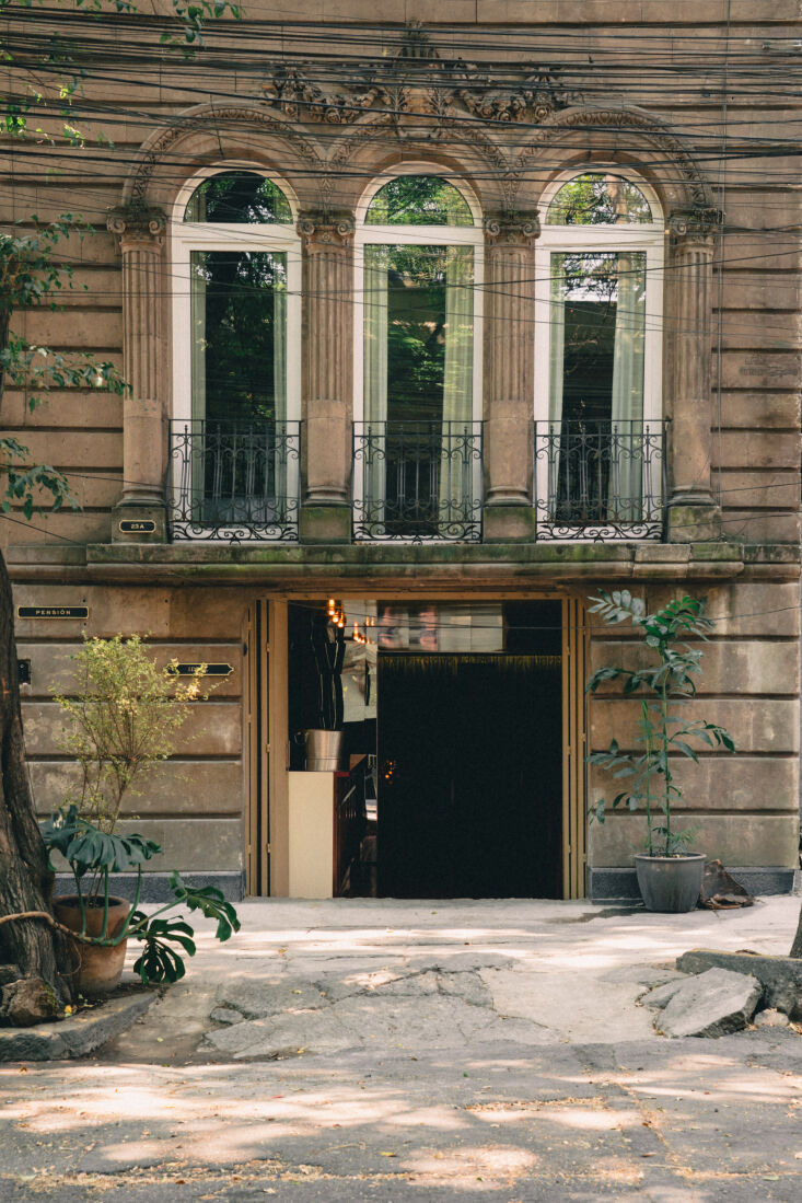the new café ideal is set within an early \1900s porfirian mansion on a quiet, 17