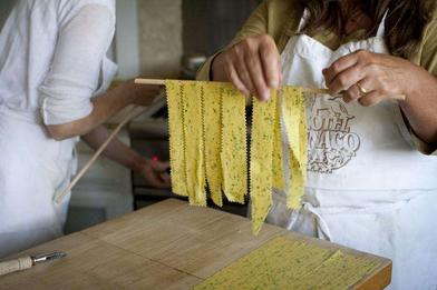Homemade Pasta Drying Rack for Pasta Making- Really Easy and Cheap