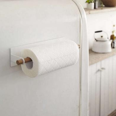 Wall Mounted Paper Towel Rack Saving Space For Small Kitchen Easy