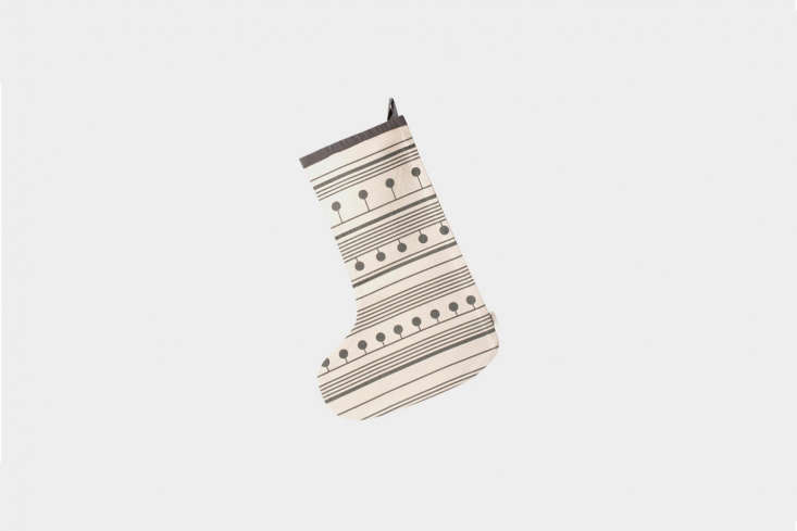 another style from ferm living, the winterland christmas stocking comes in gray 17