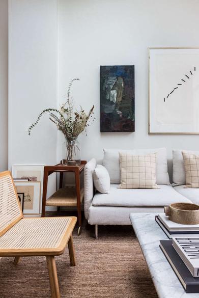 Interior Design Sofa S Hi Low Scandi Living Room Ikea Remodelista Steal The Scene With