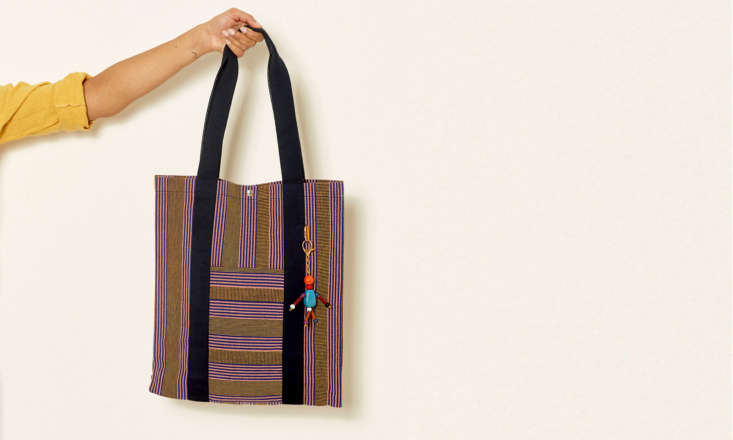 the brand new bassi market tote ($199), shown here in the “mimosa and  15