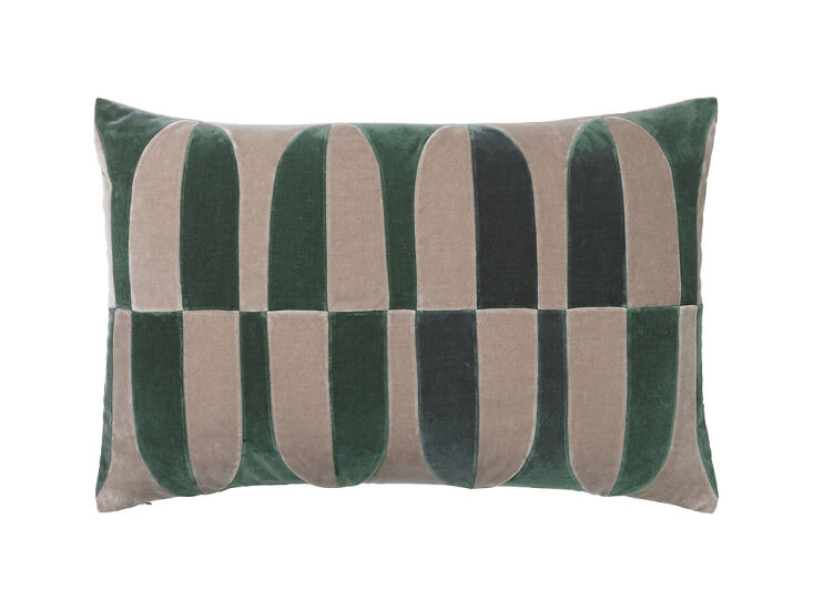 the abigail cushion, here in peacock, is 300 sek at remodelista favorite artill 17