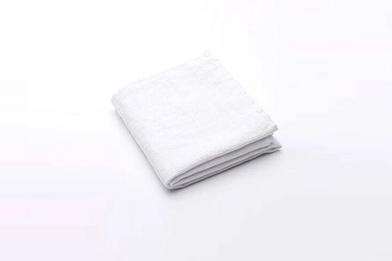 Linen Waffle Bath Towel Set White - LinenMe
