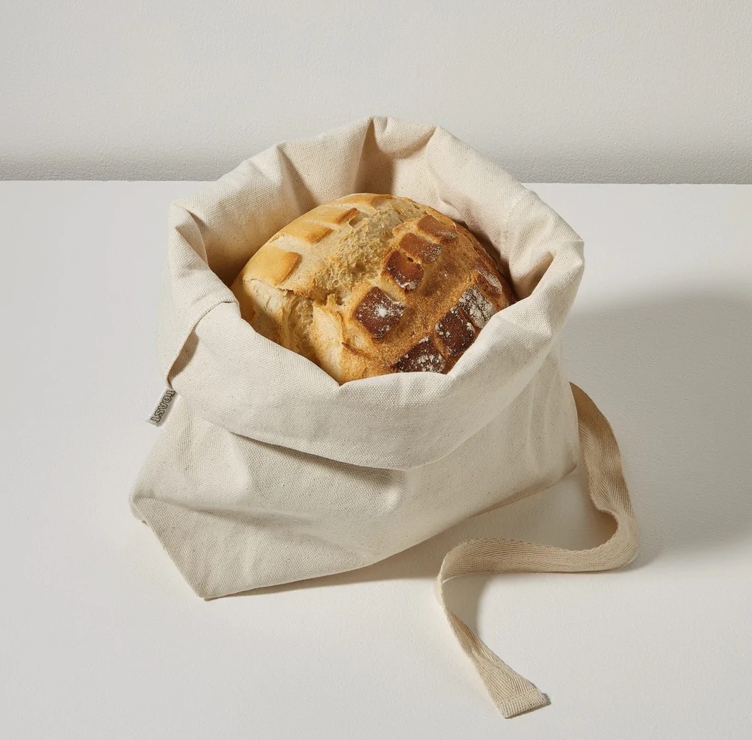 Bread Basket Bread Bag Two-layer With Lining. Storage Basket - Etsy Canada  | Bags, Bag storage, Food storage bag