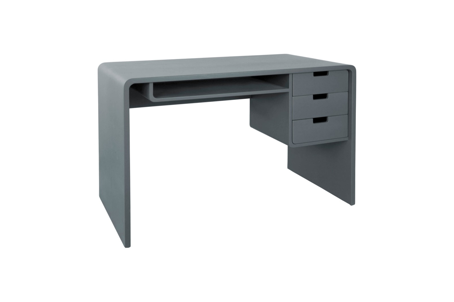 Laurette I65 Desk Mid-Grey