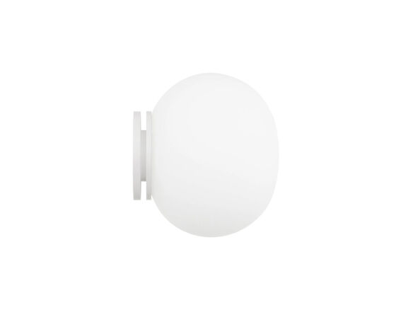 flos mini glo ball ceiling wall lamp  