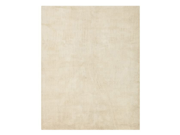 dalton hand loomed wool shag rug – ivory 8