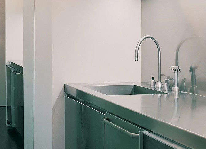 A Line Stainless Steel Countertops, Custom Stainless Steel Countertops Canada