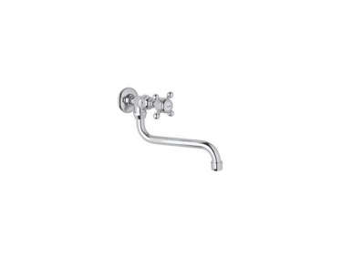 rohl country kitchen low lead wall mounted pot filler faucet  
