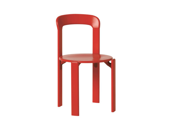 mid century modern rey red chair 8
