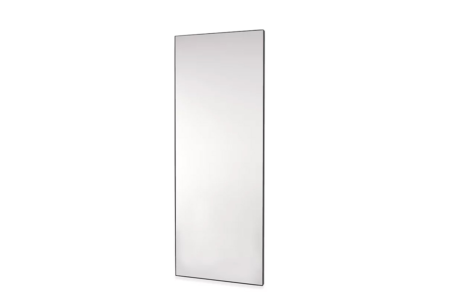 the room & board infinity mirror is shown here in graphite but is also avai 16