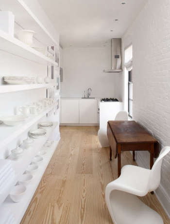 magdalena keck interior design greenwich village pied a terre kitchen 2