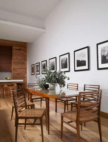 magdalena keck interior design white street apartment dining area