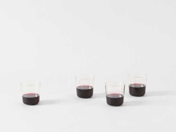 luisa clear wine glass  