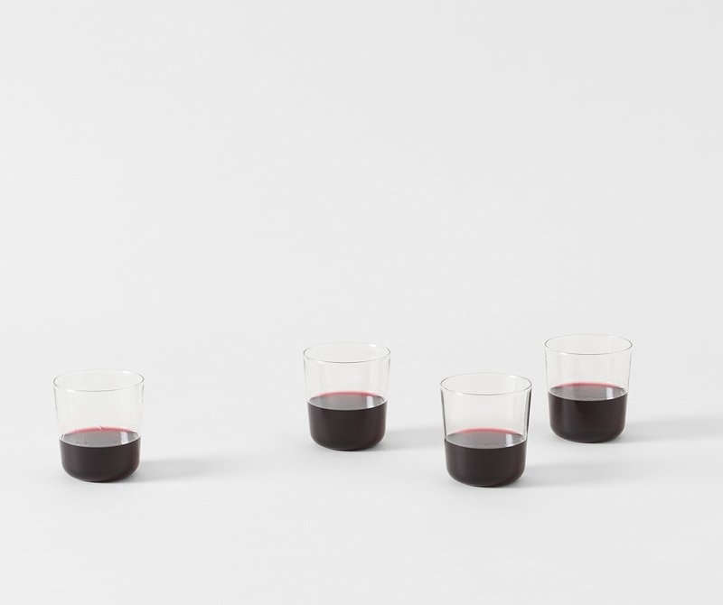 luisa clear wine glass  