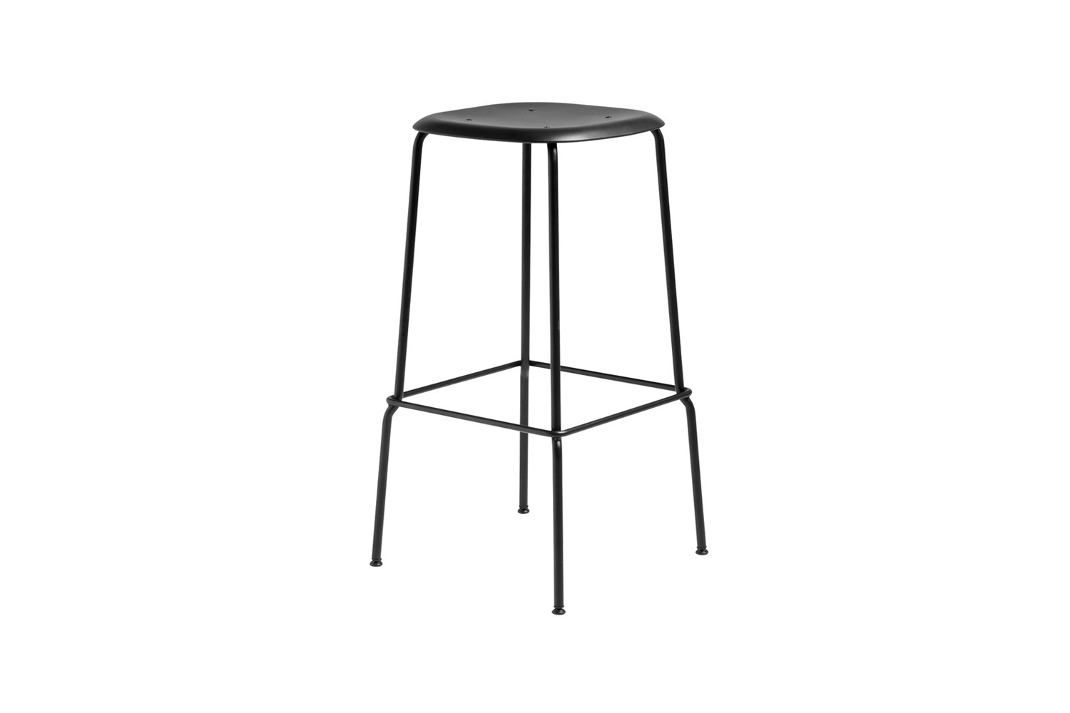 the hay soft edge p30 bar stool in black is \$\178 for the 65cm high size at fi 10