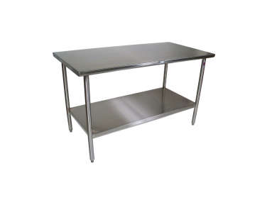 john boos all stainless steel work table shelf  