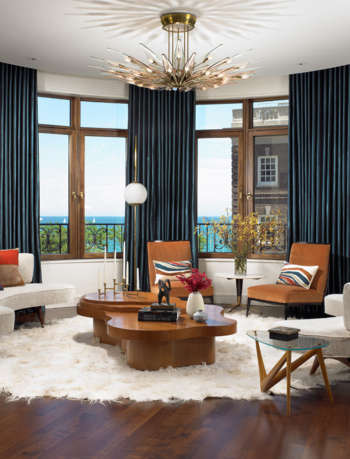 living room chicago residence amy lau design