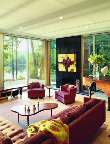living room kent lake house amy lau design 2