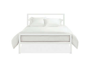 room and board parsons bed white 1  