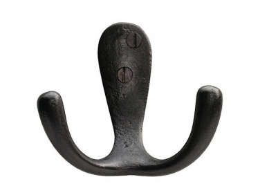 Cast iron double hook  