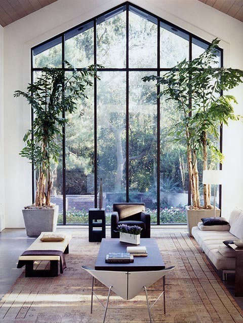 san marino project | livingroom: eclectic vintage rug juxtaposed with modern fu 61