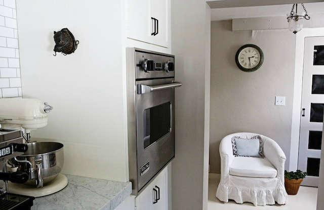 kitchen toward vestibule: a small and wonderfully functional kitchen, walking t 8
