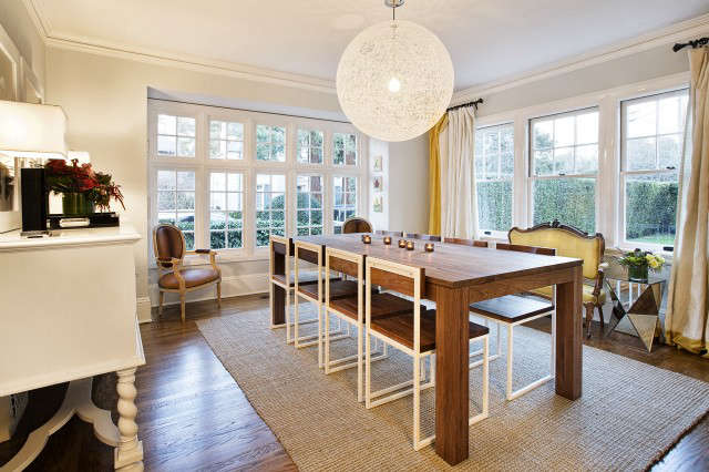 palo alto residence dining room &#8\2\1\1; the dining room of a geremia des 21