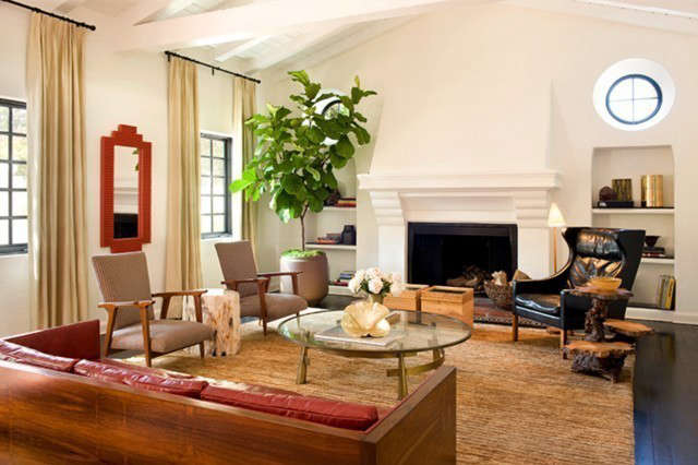 brentwood residence &#8\2\1\1; living room photo: michael mcnamara 10