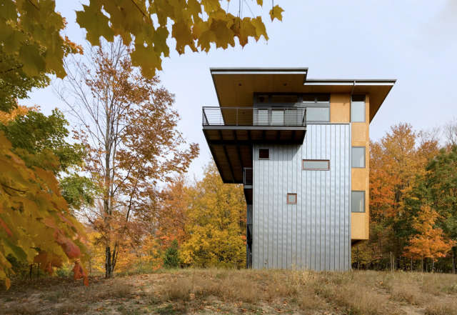 glen lake tower: the tower house is the result of an inspiring collaboration be 49