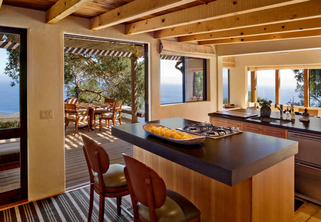 big sur cabin kitchen &#8\2\1\1; honoring the prominent history of the cabi 15