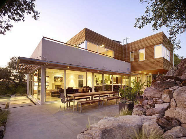 wine country retreat: the design for this 4,000 sf private residence responded  7